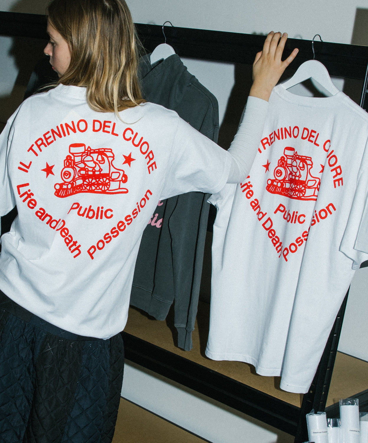 Public Possession & Life and Death „Il Trenino“ T-Shirt