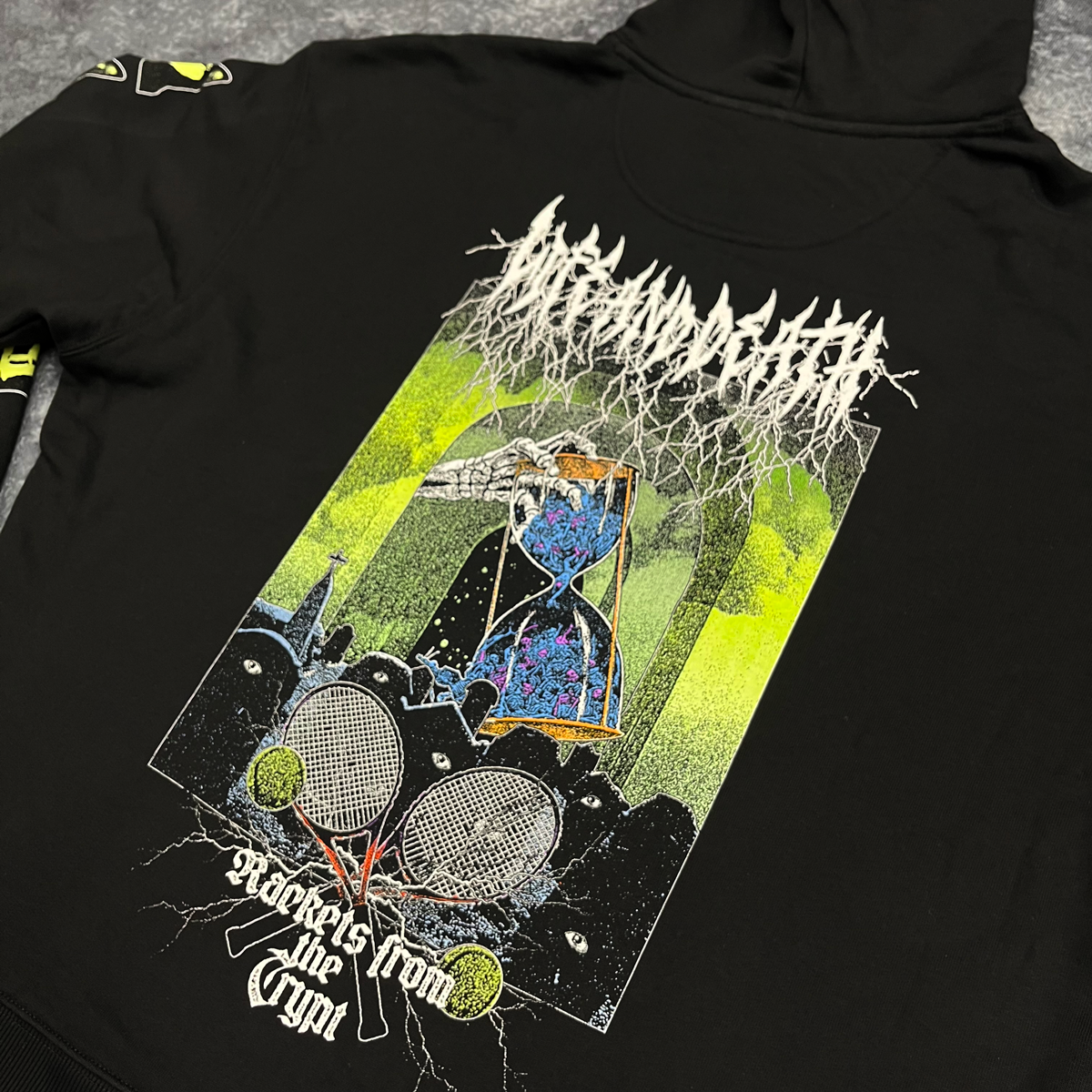 'Rackets from the Crypt' Hoodie