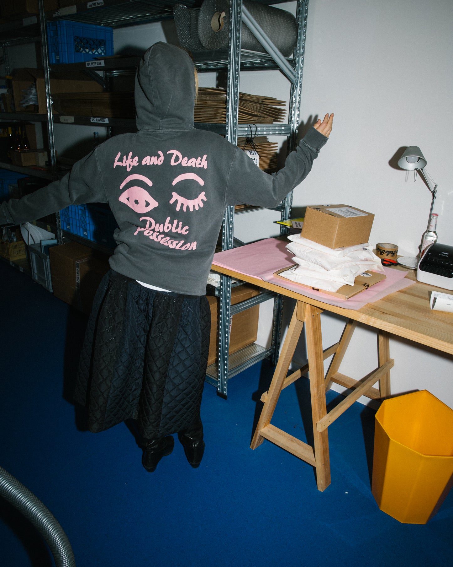 Public Possession & Life and Death „Eyes Wide Open“ Hoodie