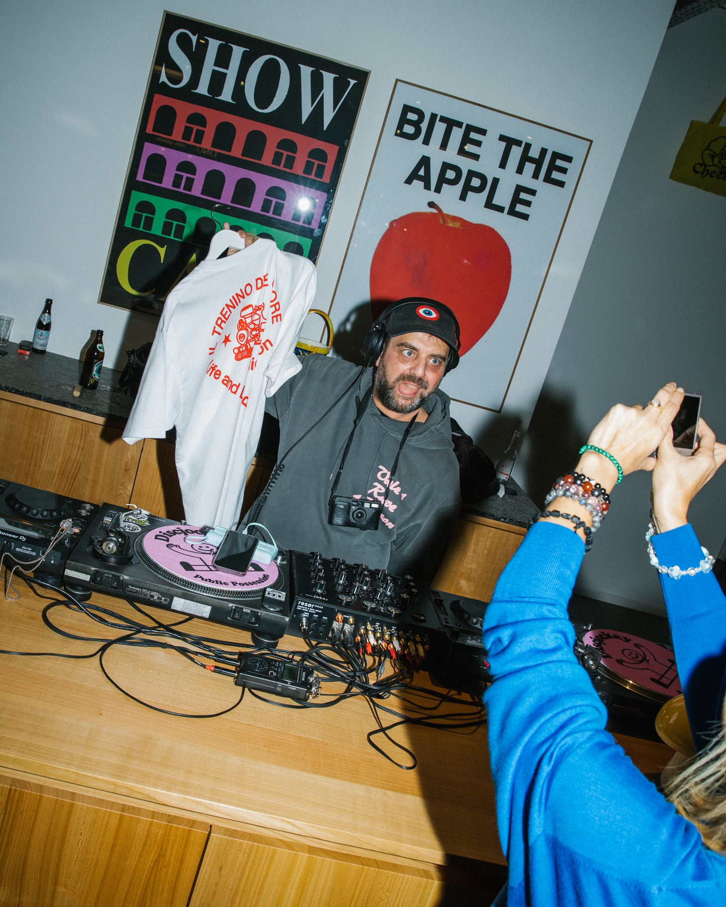 Public Possession & Life and Death „Eyes Wide Open“ Hoodie