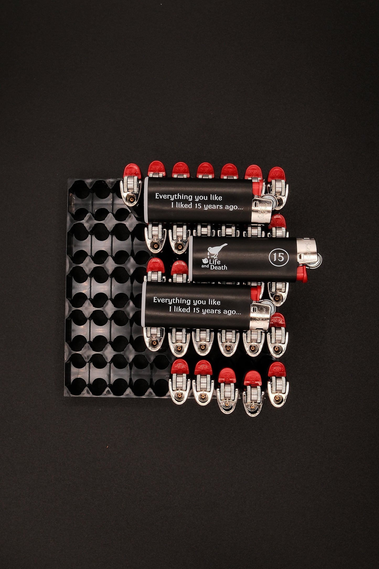 Life and Death Iconic Bird Logo Lighter - 15 years Limited Edition