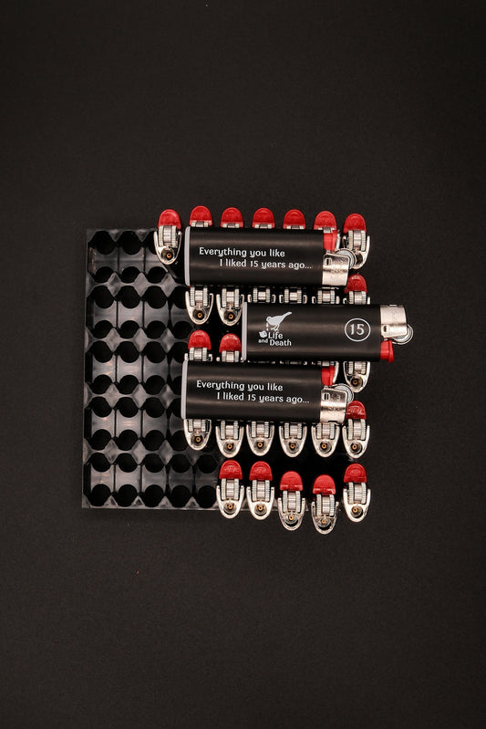 Life and Death Iconic Bird Logo Lighter - 15 years Limited Edition