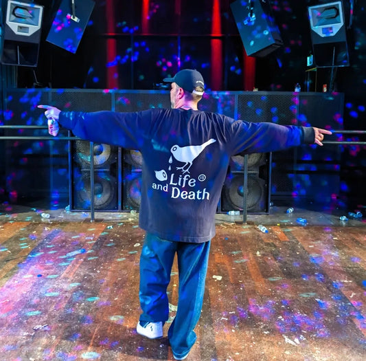 Life and Death 15th Anniversary Long Sleeve Tee – Iconic Bird Logo