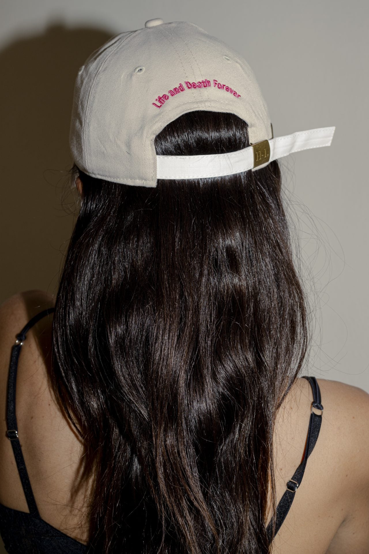 Life and Death Iconic Bird Logo Cap by Harding Lane in Stone