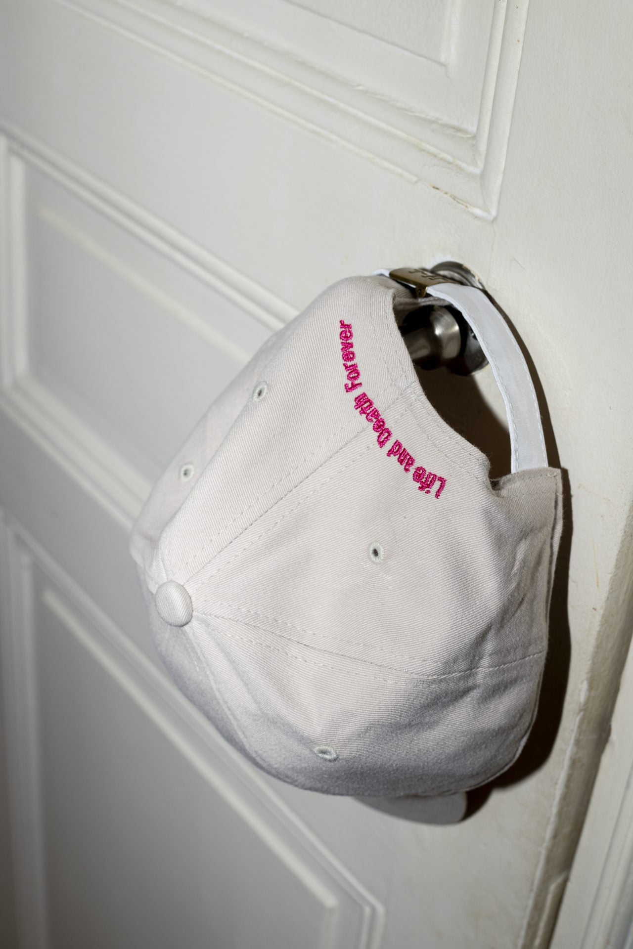 Life and Death Iconic Bird Logo Cap by Harding Lane in Stone