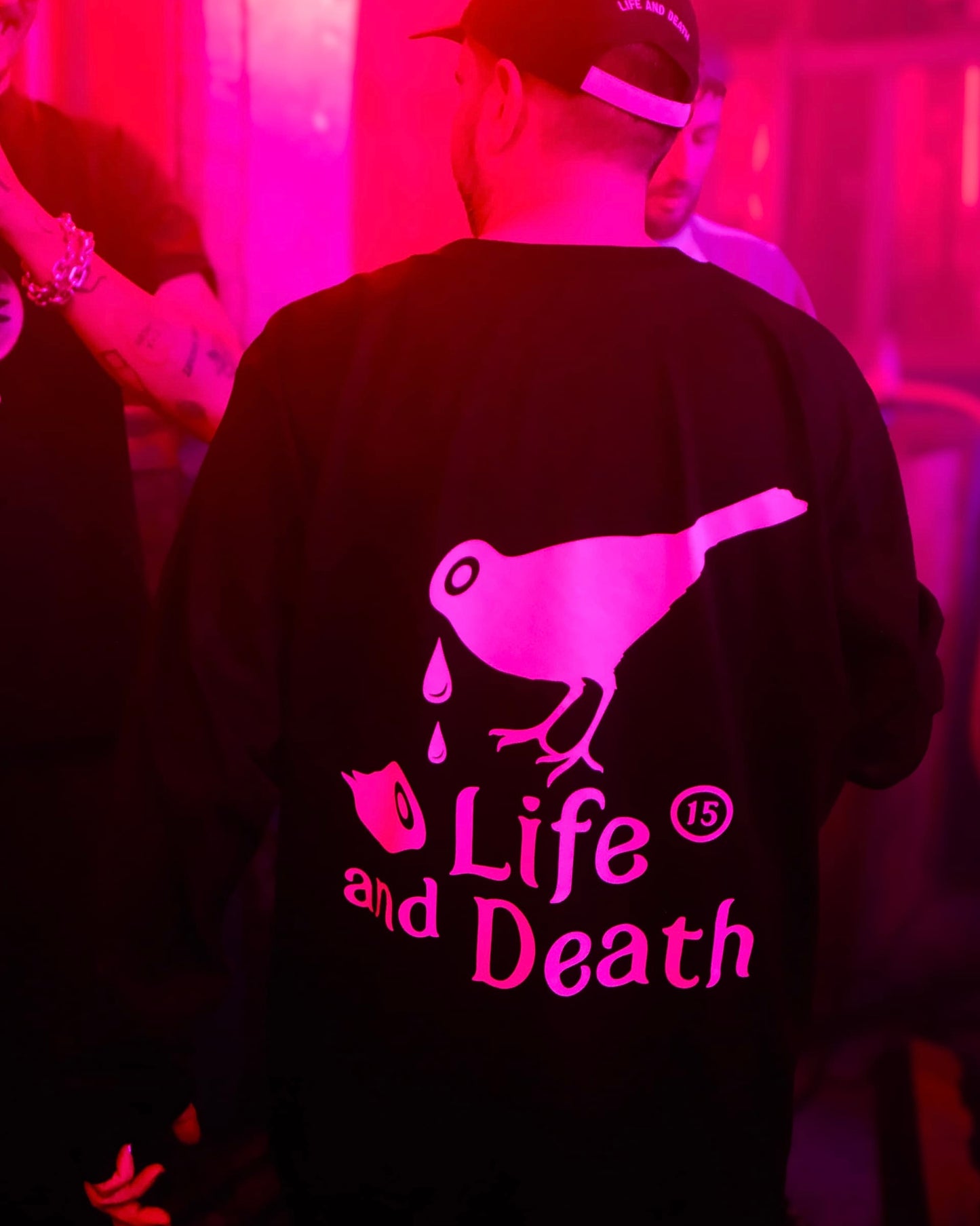 Life and Death 15th Anniversary Long Sleeve Tee – Iconic Bird Logo