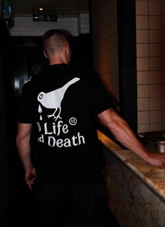 Life and Death 15th Anniversary Short Sleeve Tee – Iconic Bird Logo