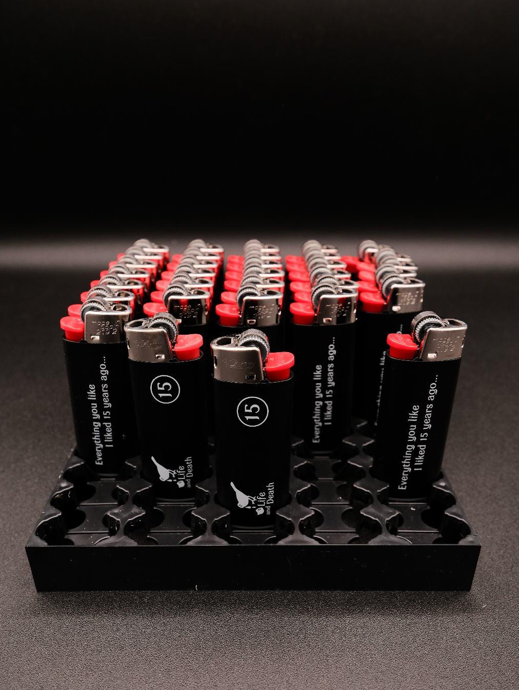 Life and Death Iconic Bird Logo Lighter - 15 years Limited Edition