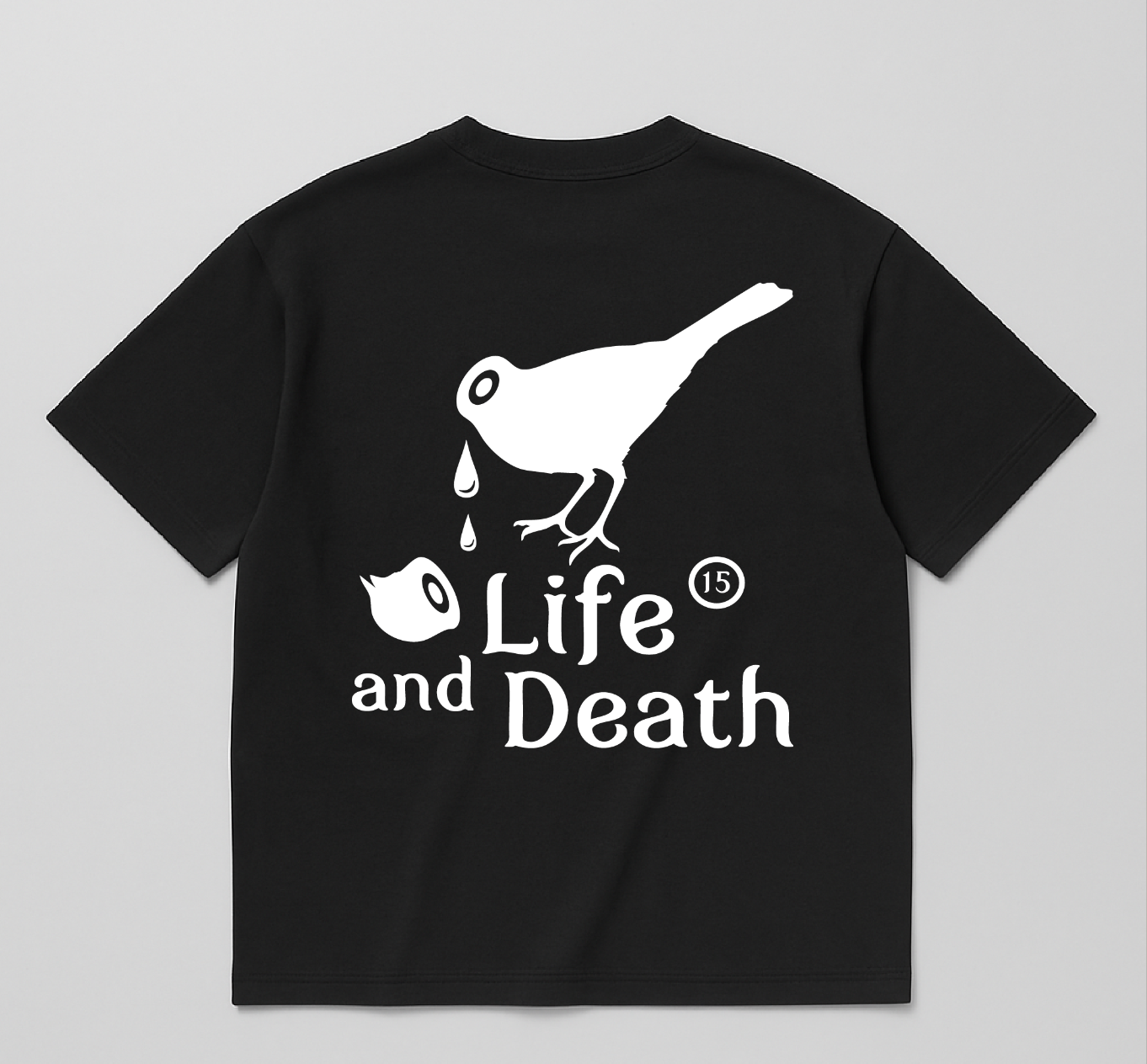 Life and Death 15th Anniversary Short Sleeve Tee – Iconic Bird Logo