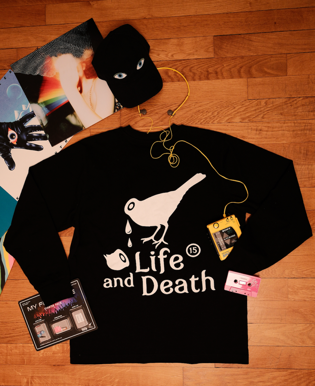 Life and Death 15th Anniversary Long Sleeve Tee – Iconic Bird Logo